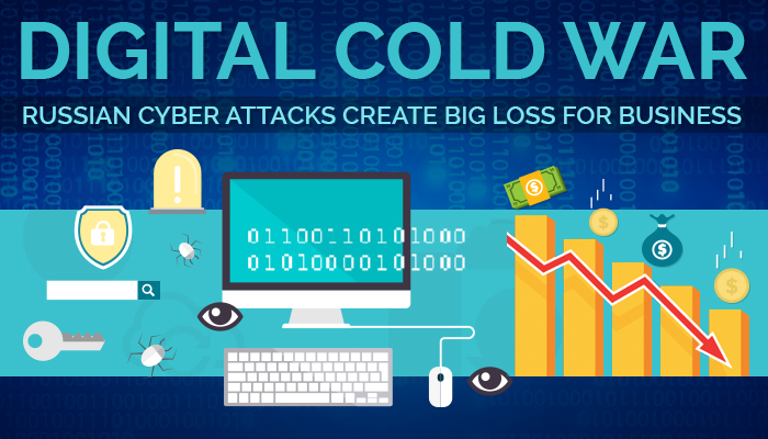 Digital Cold War Russian Cyber Attacks Create Big Loss for Business