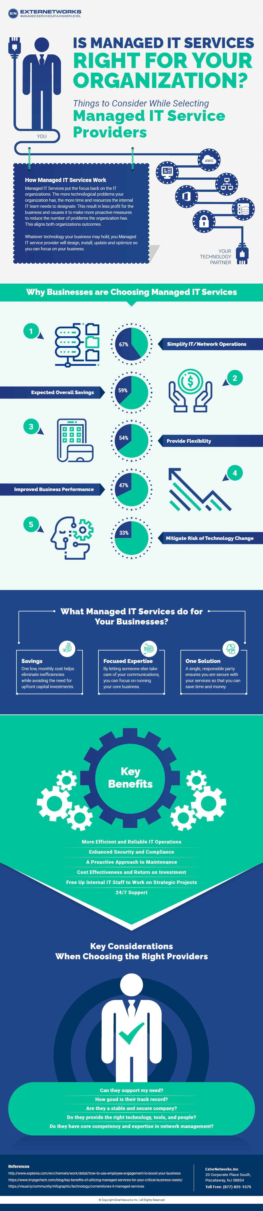 IT Managed Service Providers Infographic