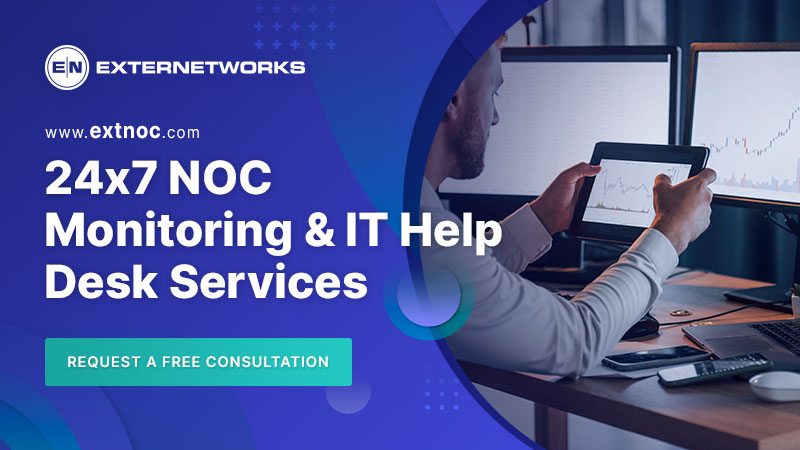 24/7 NOC Monitoring & IT Help Desk Services - ExterNetworks!