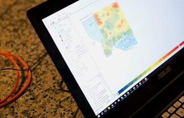 Wireless Indoor Survey : Onsite survey for upto 50,000 Sq. Ft