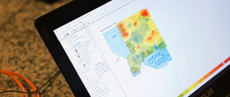 Wireless Site Survey – Indoor Survey for upto 100,000 Sq. Ft
