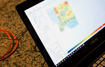 Wireless Site Survey – Indoor Survey for upto 100,000 Sq. Ft
